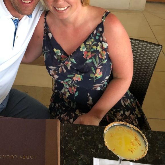 Hello Molly Navy Romper - Picture 2 of 8